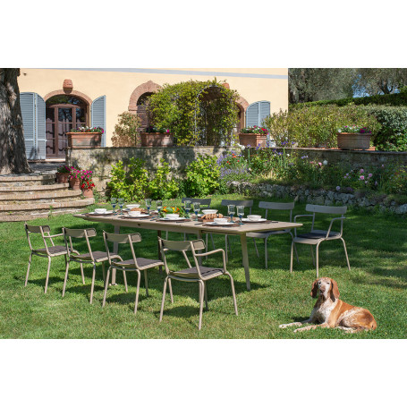 Table extensible Plus4 - Rouge érable Emu