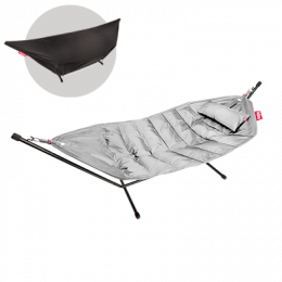 Hamac Headdemock avec base noire - Gris clair Fatboy®