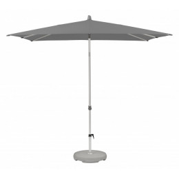 Parasol Droit Aluminium 250x200 Alu-Smart- Smoke Glatz