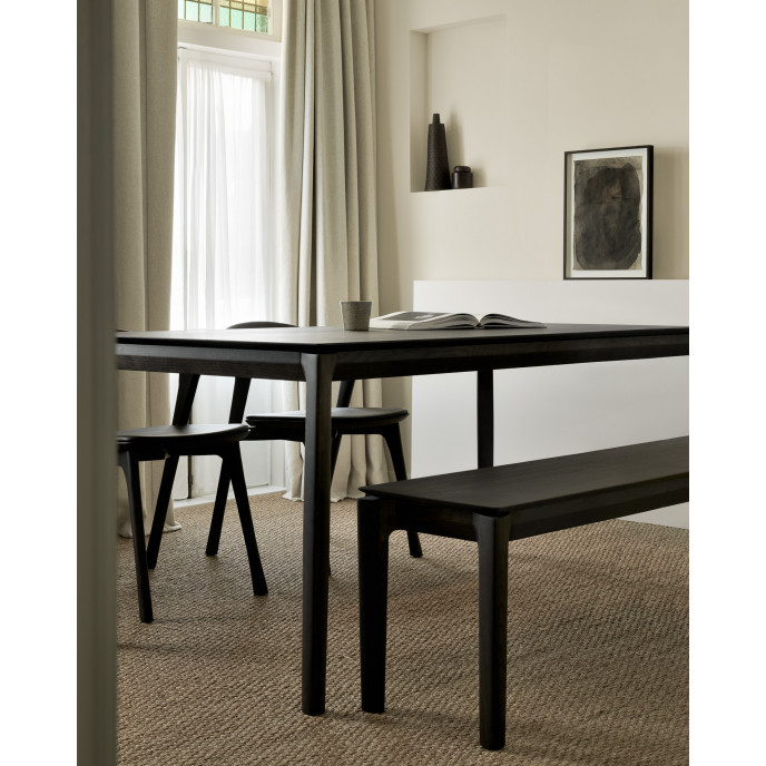 Banc Bok en chêne brun L 186 CM Ethnicraft