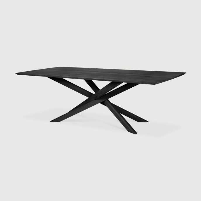 Table Mikado en chêne noir 280 x 110 Ethnicraft