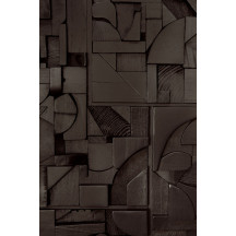 Décoration murale Teck 120x90 - Noir Ethnicraft