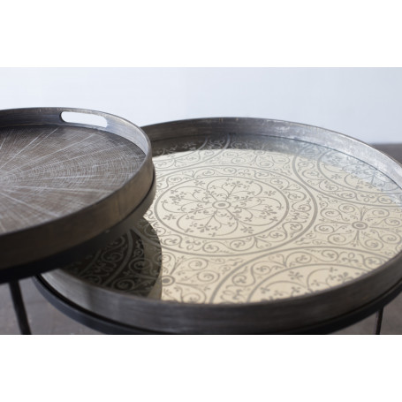 Plateau en miroir Moroccan Frost 61 cm Ethnicraft