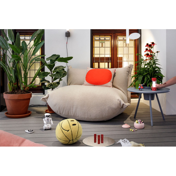 Pouf Bonbaron Sherpa - Ecru Fatboy®