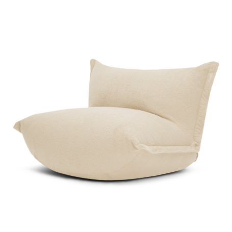 Fauteuil lounge Bonbaron Sherpa - Ecru Fatboy®