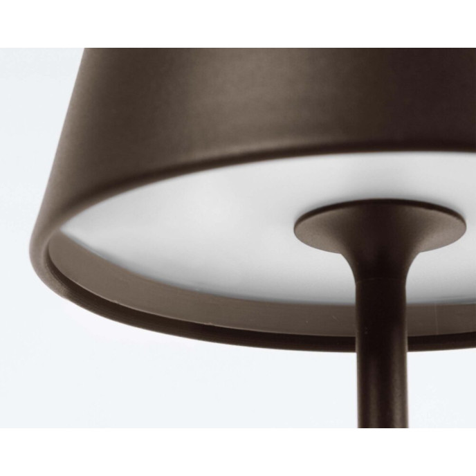 Lampe de table LED H38 Etna - Marron Bizzotto