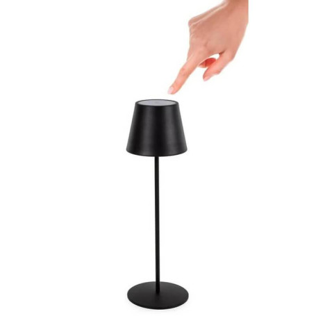 Lampe de table LED H38 Etna - Noir Bizzotto