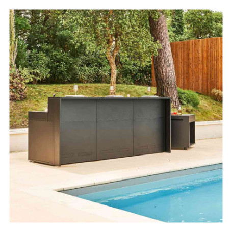 Lot de 2 Fileurs pour cuisine extérieure Forge Adour