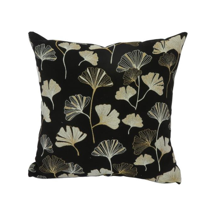 Coussin déco Ginko Biloba 40x40 Edenia