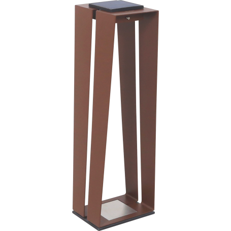 Lanterne solaire SKAAL 70 cm - Corten Les Jardins