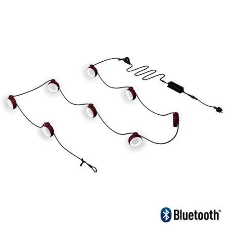 Guirlande Hoop Cerise Noire Fermob