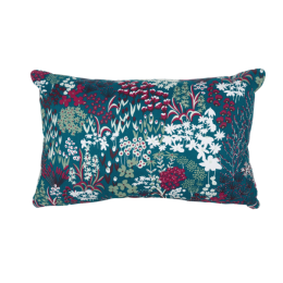 Coussin 68x44 Bouquet Sauvage Champetre Bleu Acapulco Fermob