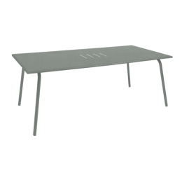 Table Xl 194X94 Monceau Gris Lapilli Fermob
