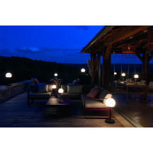 Lampe Mooon! H41 Bleu Acapulco Fermob