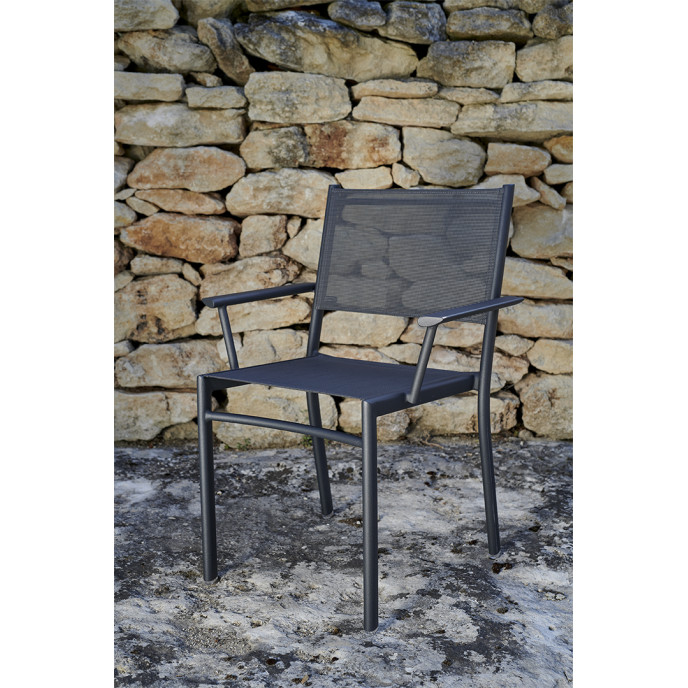 Fauteuil Bridge Costa Carbone Fermob