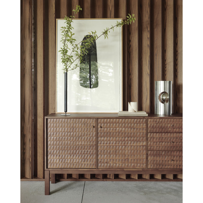 Buffet Sono en teck marron 228 cm Ethnicraft