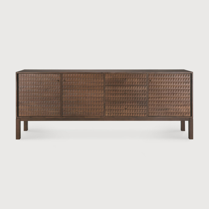 Buffet Sono en teck marron 228 cm Ethnicraft