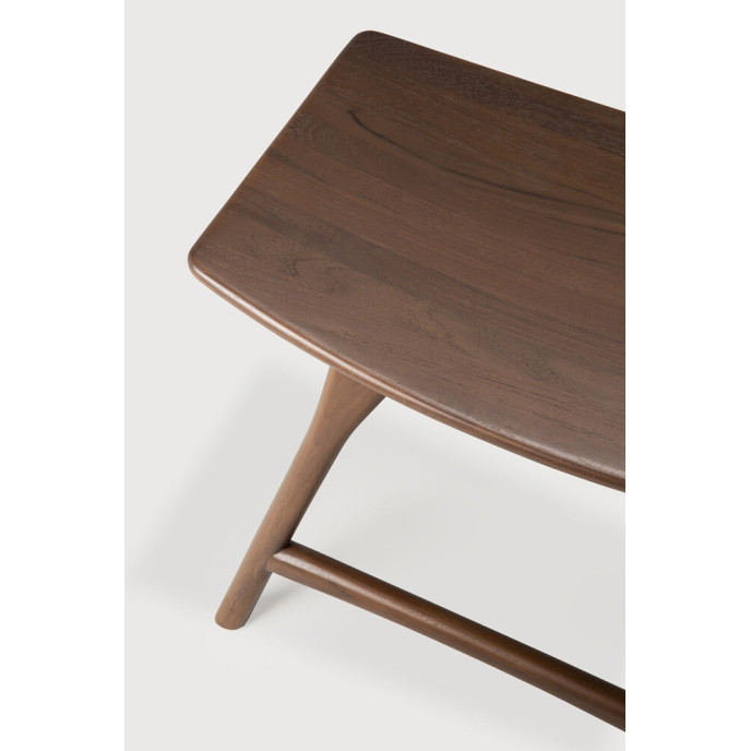 Tabouret Osso en teck brun  Ethnicraft