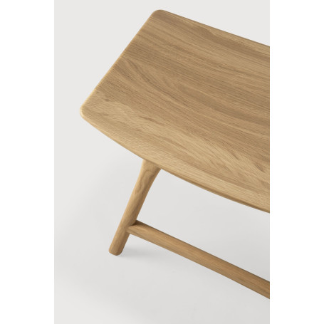 Tabouret de bar Osso hauteur 80 cm  en chêne Ethnicraft