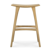 Tabouret de bar Osso hauteur 80 cm  en chêne Ethnicraft