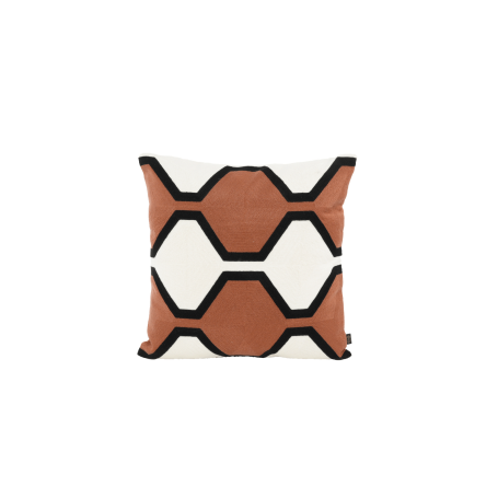 Coussin Nassau 45X45 - Terre brûlée Haomy