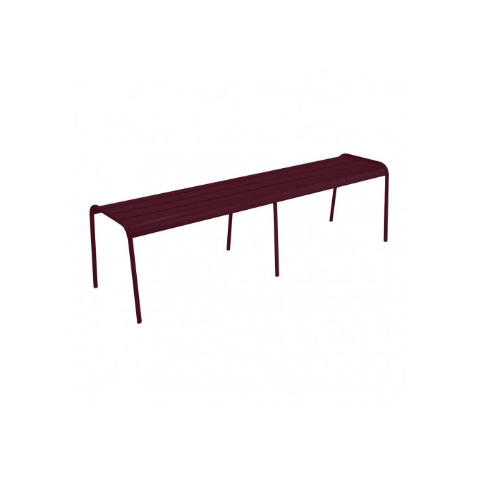 Banc Xl Monceau Cerise Noire Fermob Banc Xl Monceau Cerise Noire Fermob