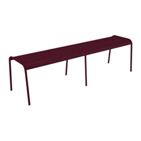 Banc Xl Monceau Cerise Noire Fermob