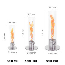 Feu de Table Spin 1200  - Argent Höfats