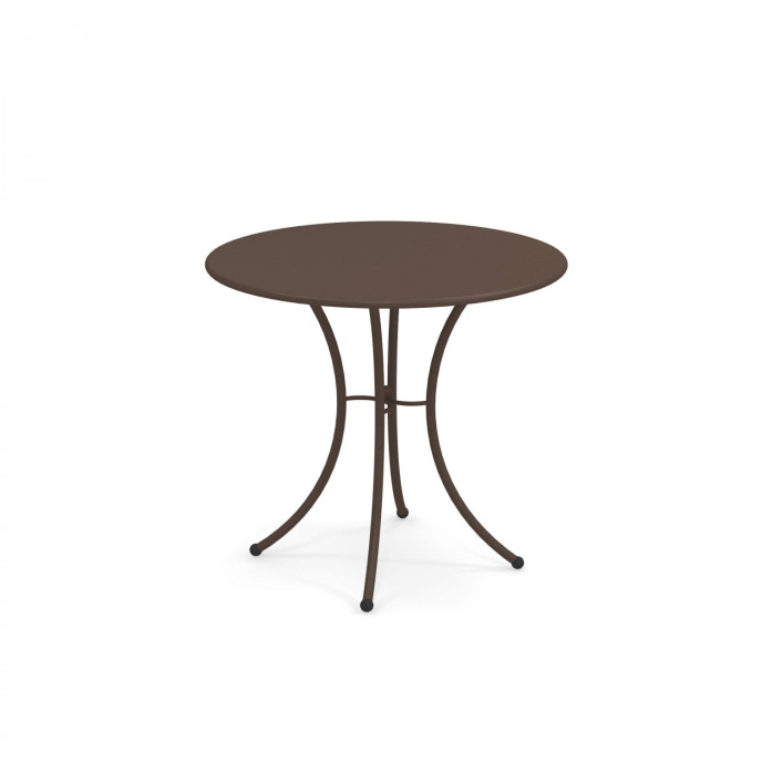 Table 80 cm Pigalle - Marron d'inde Emu