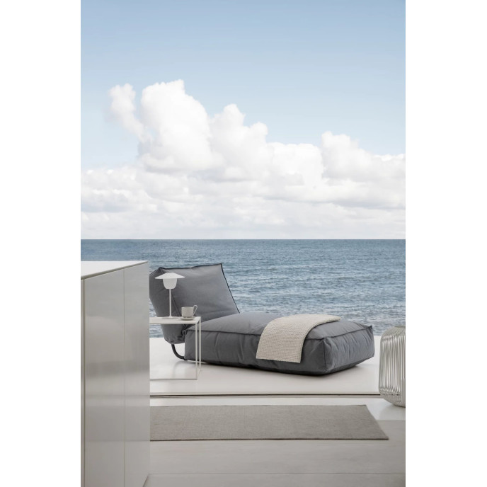 Lit d'extérieur 1 place Stay - Charbon Blomus