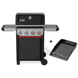 Barbecue gaz Spirit E-425 plancha + grille Weber