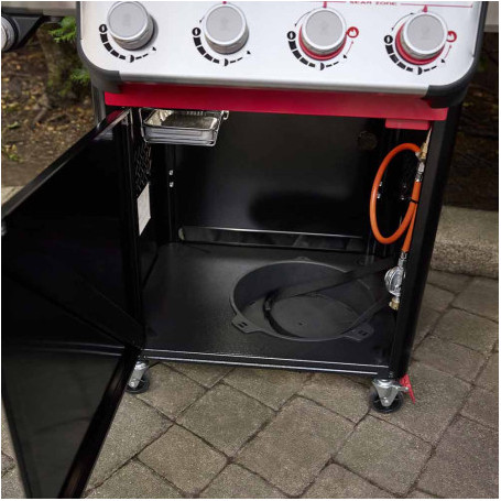 Barbecue gaz Spirit EP-435 + réchaud latéral Weber