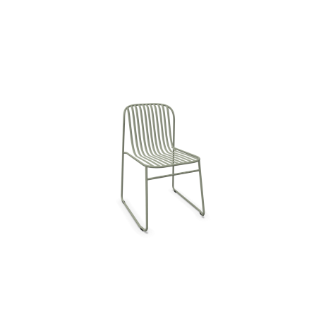 Chaise Riviera - Gris vert Emu