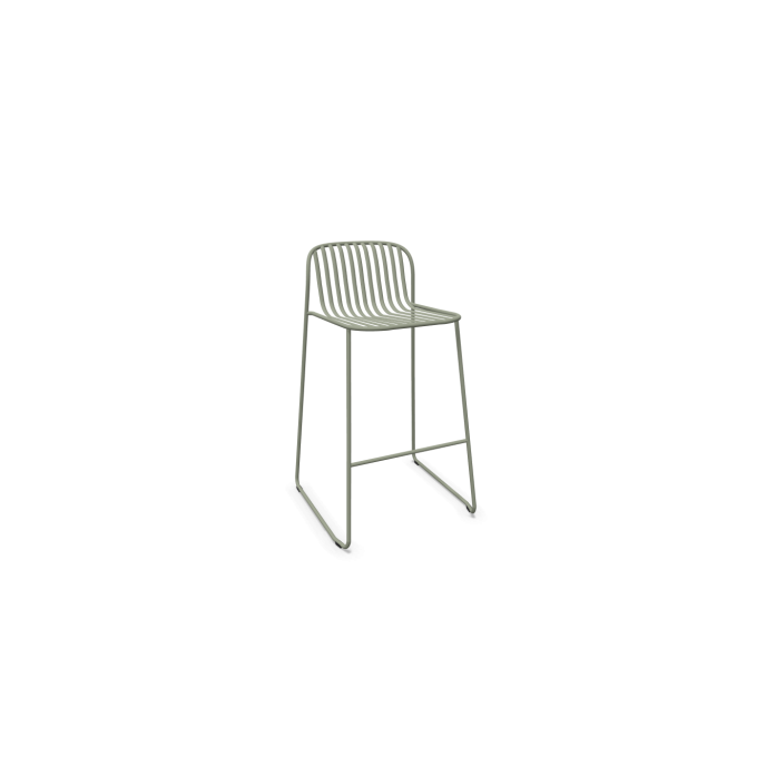 Tabouret Riviera - Gris vert Emu Tabouret Riviera - Gris vert Emu