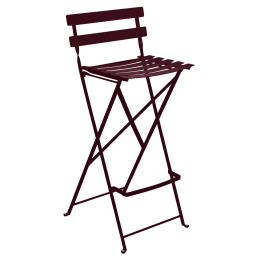 Tabouret Haut Bistro Cerise noire Fermob