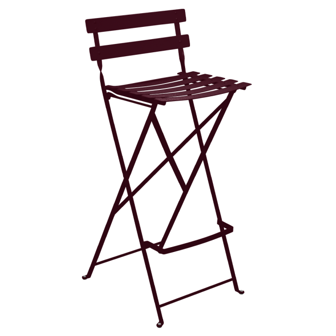 Tabouret Haut Bistro Cerise noire Fermob