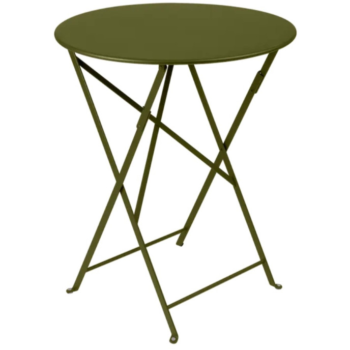Table Pliante Bistro D60 Pesto Fermob Table Pliante Bistro D60 Pesto Fermob