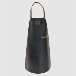 Tablier en cuir Noir Doxx