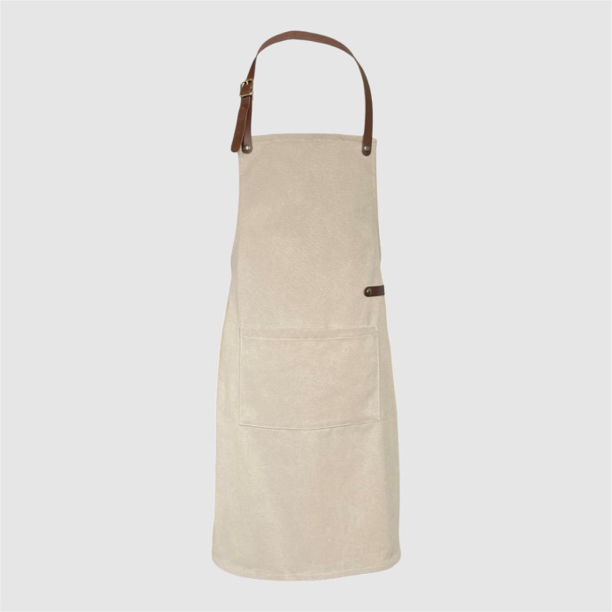 Tablier en toile avec poche Beige Doxx Tablier en toile avec poche Beige Doxx