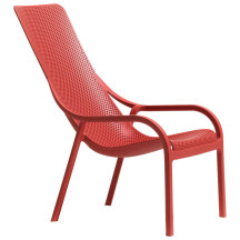 Fauteuil Lounge Net - Corail Nardi