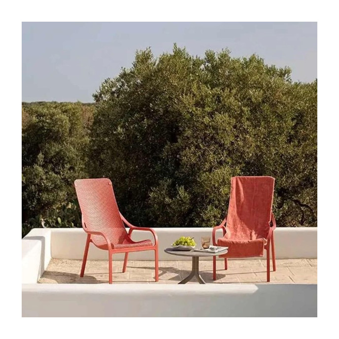 Fauteuil Lounge Net - Corail Nardi