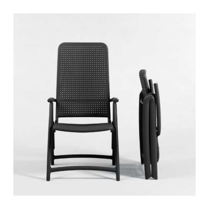 Fauteuil Darsena Anthracite Nardi
