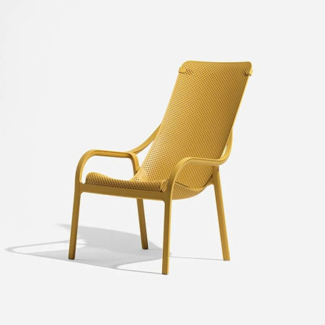 Fauteuil Lounge Net - Moutarde Nardi