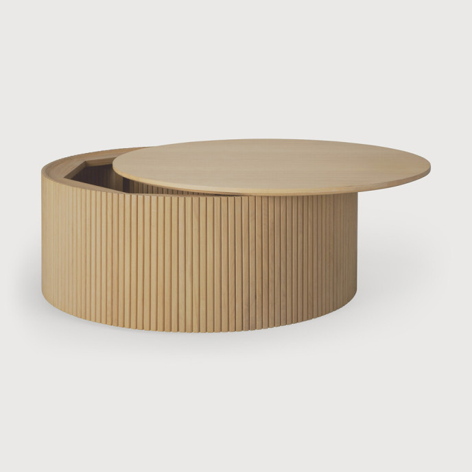 Table basse Roller Max Ø 80 cm Ethnicraft