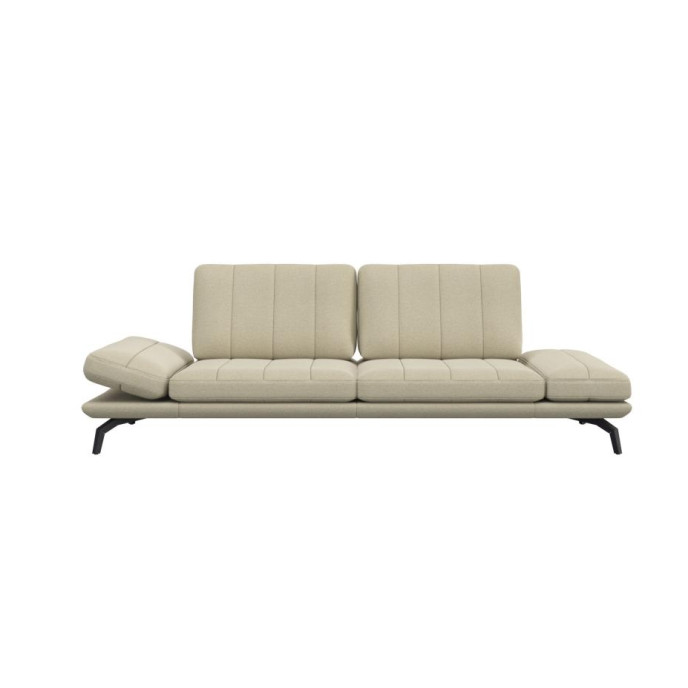Canapé 3 places Tropéa Tissu Copparo Beige Flexlux