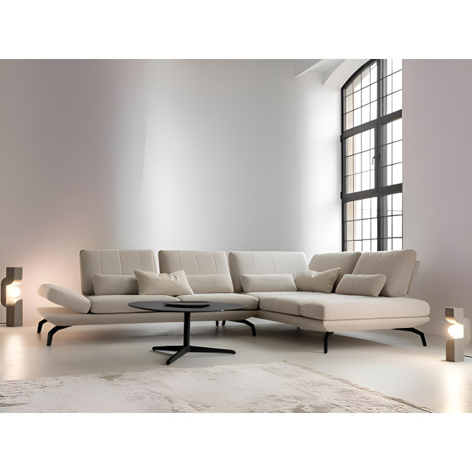 Canapé 3 places Tropéa Tissu Copparo Beige Flexlux