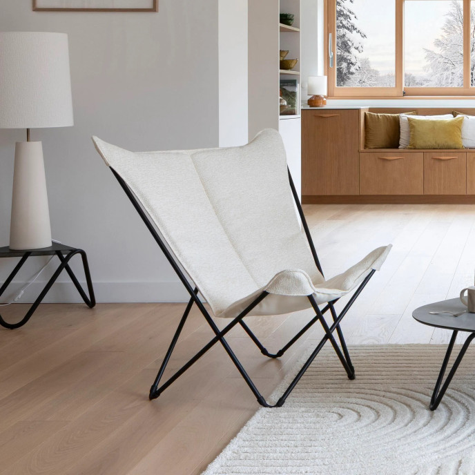 Fauteuil Sphinx Niksen Beige Creme Lafuma