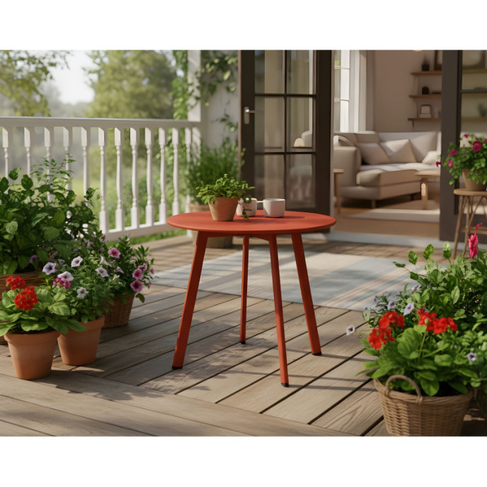 Table Basse Massaï Ø 60 cm - Terra Proloisirs