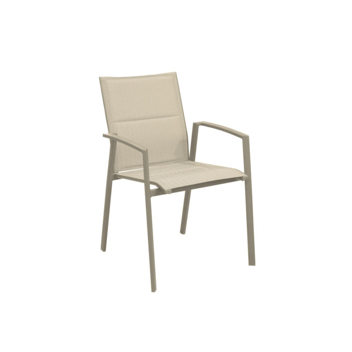 Fauteuil empilable Palma - Crème Proloisirs