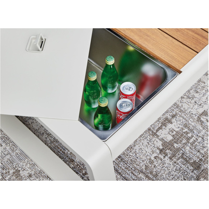 Ensemble détente Perth - Crème et Chêne Proloisirs